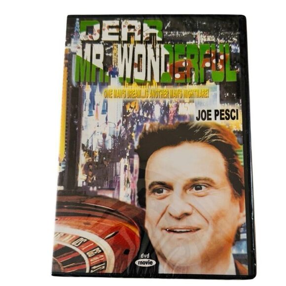 DEAR MR WONDERFUL 1982  DVD Joe Pesci Frank Vincent NEW SEALED Unique Film OOP - Picture 1 of 3